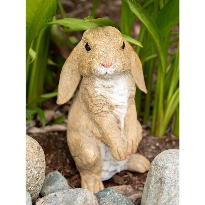 Curious Rabbit Garden Statue, , alternate image number null