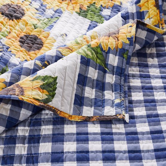 Sunflower Gold Throw Blanket, , alternate image number null