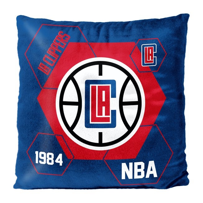 Clippers Velvet Reverse Pillow, MULTI, hi-res image number 0