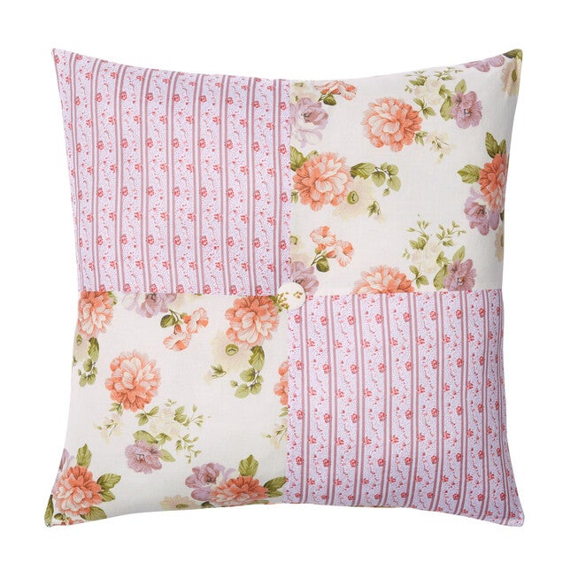 Alexis 16 inchesSq. Pillow, ECRU ROSE, hi-res image number null