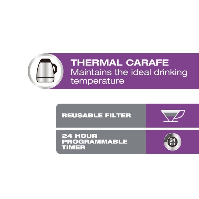 The Jumbo Java Thermal Coffee Maker - 10 Cups, , alternate image number 2