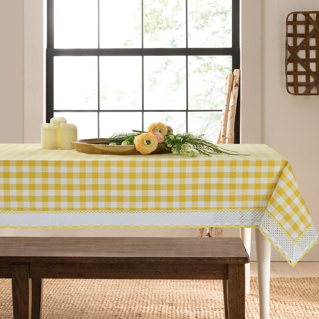 Buffalo Check Tablecloth - 60-in x 84-in, , alternate image number 20