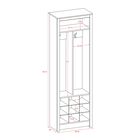 Space-Saving Entryway Organizer with Shoe Storage, , alternate image number null