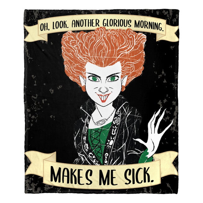 Hocus Pocus Glorious Morning Silk Touch Throw Blanket, , on-hover image number null