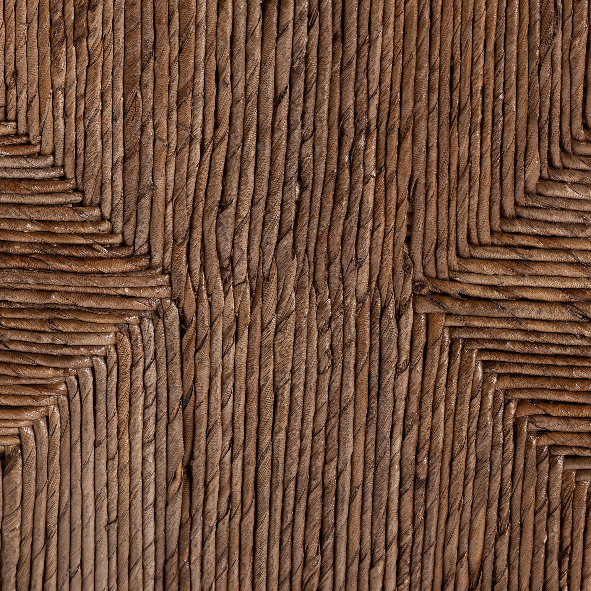 Alda Woven Seagrass Ottoman, NATURAL, alternate image number 5