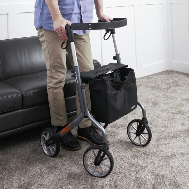 Lets Move Outdoor Rollator, GRAY, hi-res image number null