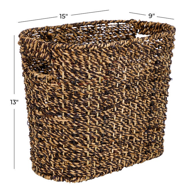 Brown Metal Natural Magazine Rack Holder Magazine Holder, , alternate image number null