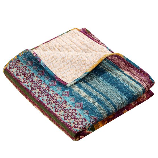 Southwest Quilted Throw Blanket, , on-hover image number null