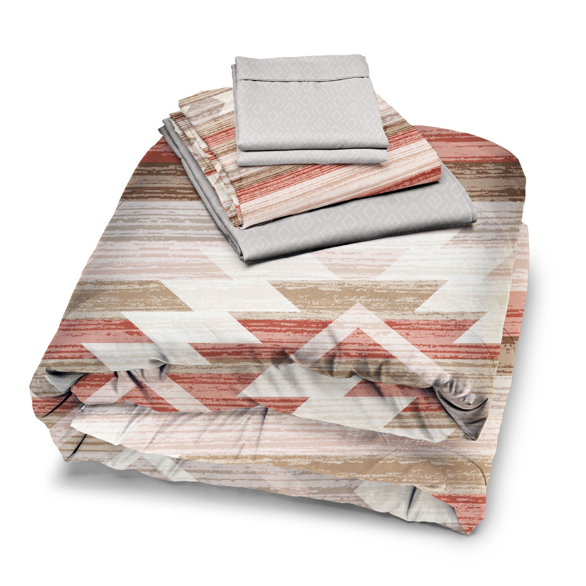 Yellowstone 7Pc King Bed in a Bag Set, YELLOWSTONE, alternate image number 2