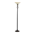 Black Metal Traditional Floor Lamp, , on-hover image number 1