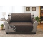 Printed Reversible Quilted Love Seat Protector, , alternate image number null