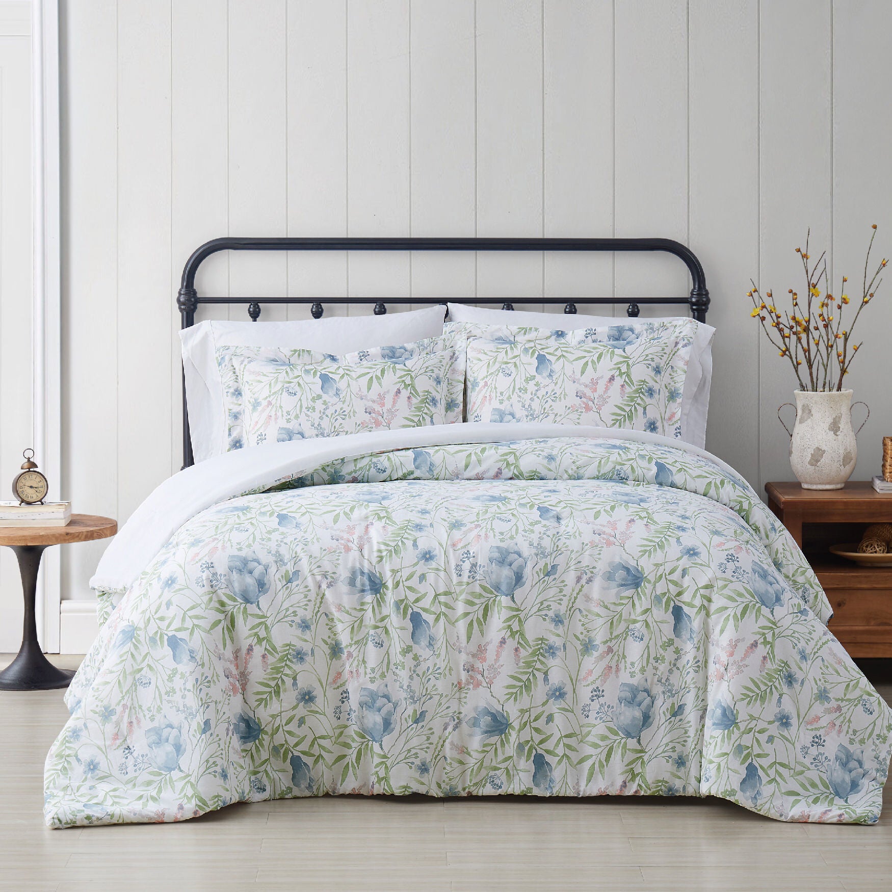 Cottage Classics Field Floral 2 Piece Quilt Set, , alternate image number 3