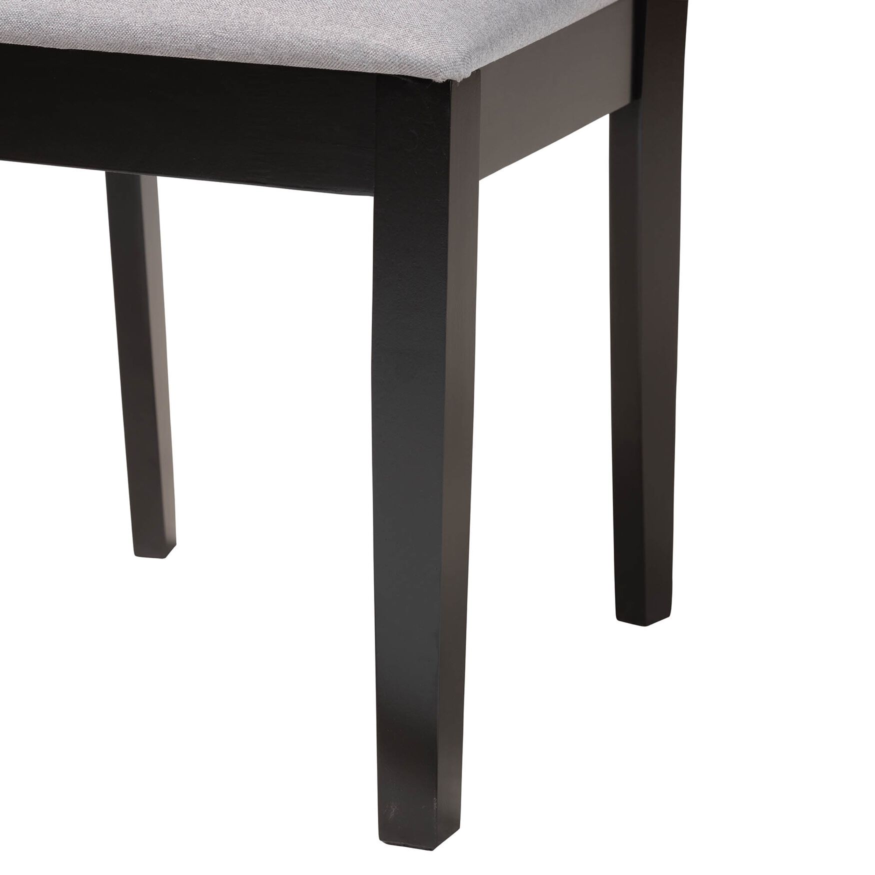 Abigail Modern Grey Fabric and Walnut Brown Finished Wood 2-Piece Dining Chair Set, , alternate image number 17