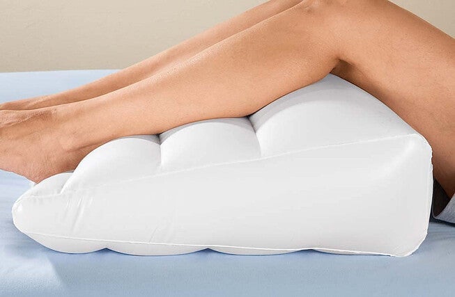 Doctor Inflatable Pillow Wedge White Standard, WHITE, alternate image number null