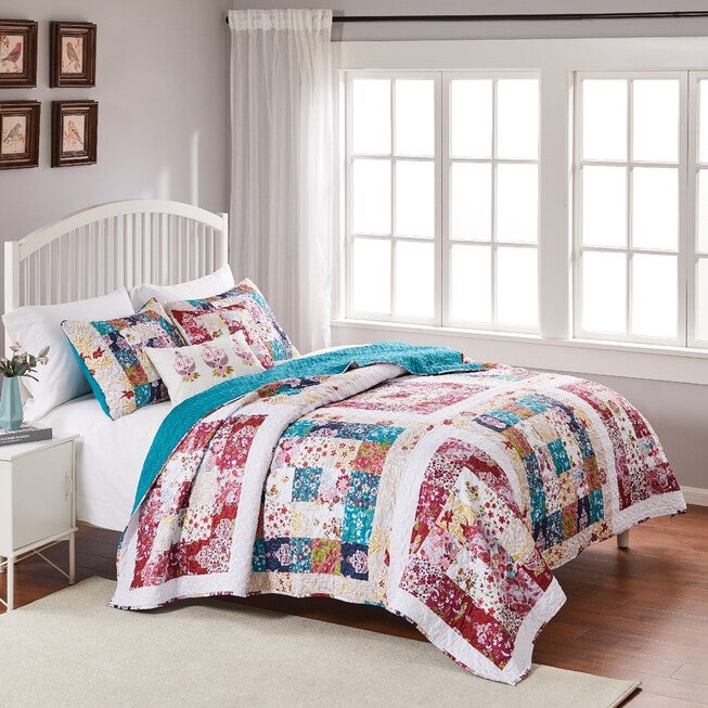 Harmony Quilt And Pillow Sham Set, , alternate image number null
