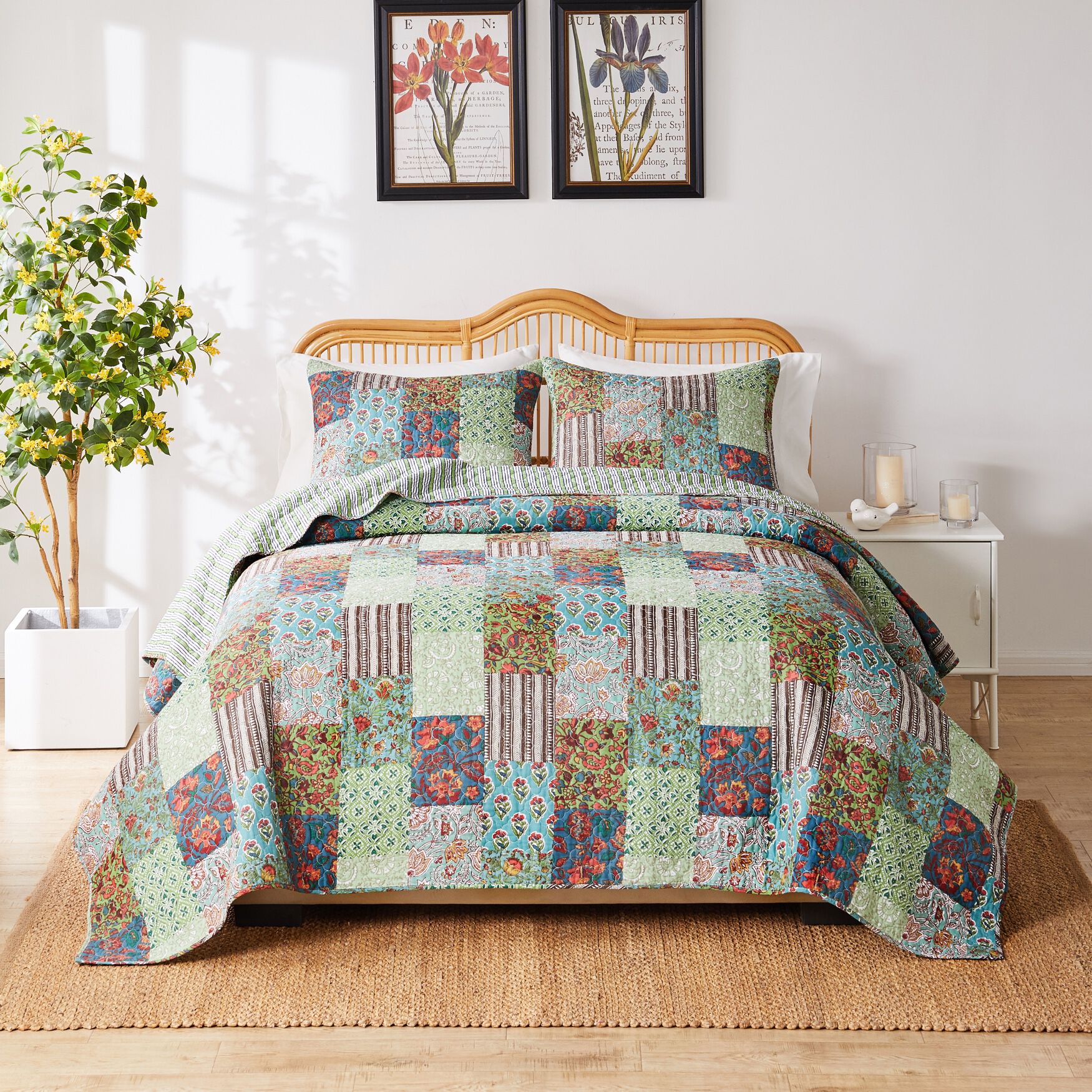 Jasmin Quilt Set, , on-hover image number 1