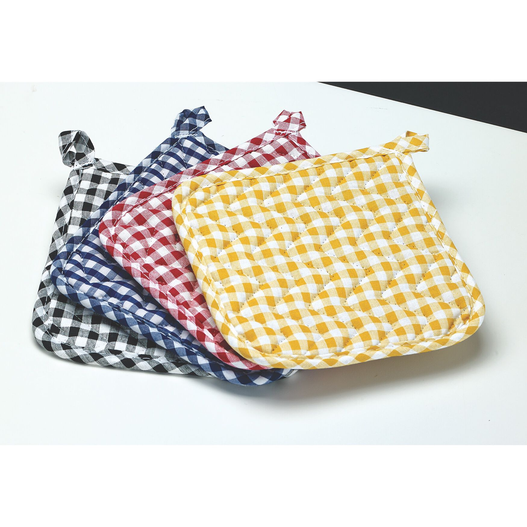 Gingham Pot Holder - Set of 2, , on-hover image number 1