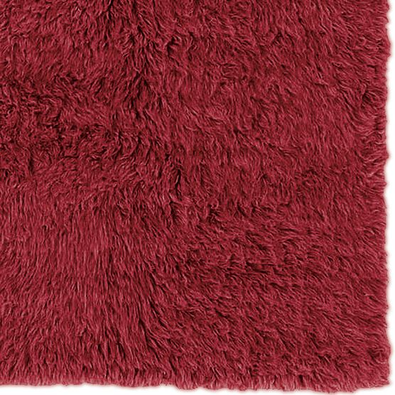 Flokati Red Rug, , alternate image number null