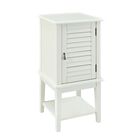 Shutter Door Table, WHITE, hi-res image number null