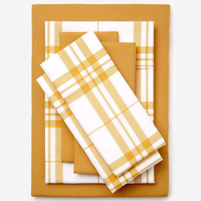 2-Pack Microfiber Sheet Set, TURMERIC, hi-res image number 0