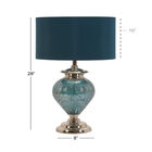 Silver Glass Tuscan Table Lamp, , alternate image number 6