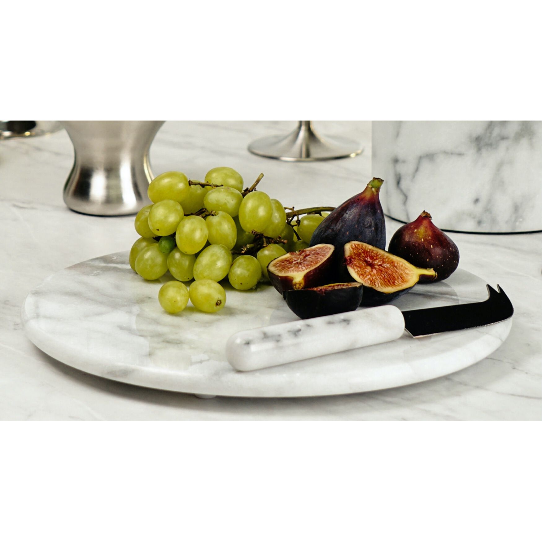 White Marble Cheese Board, , alternate image number 5