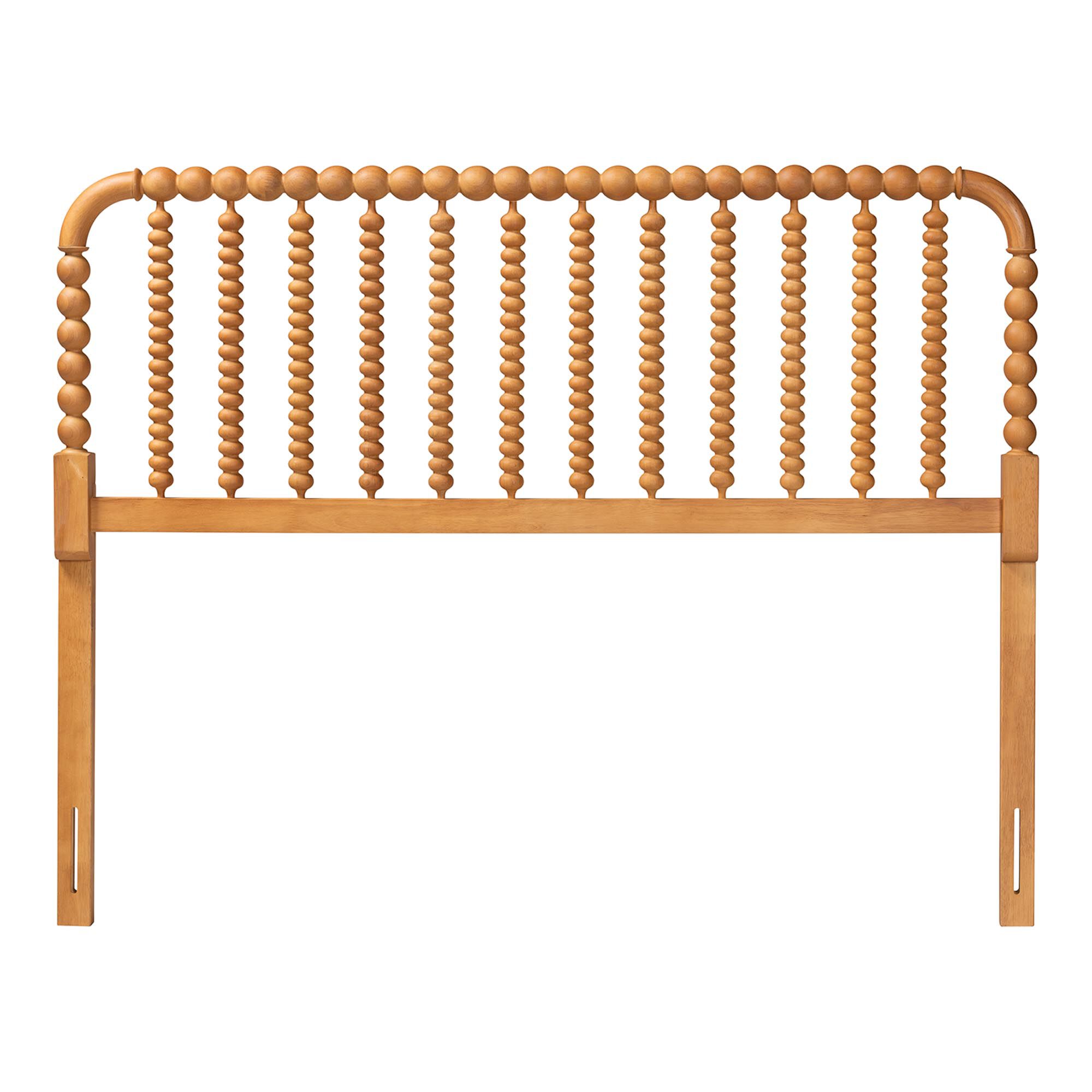 Finley Turned Bobbin Headboard, BROWN, alternate image number 2