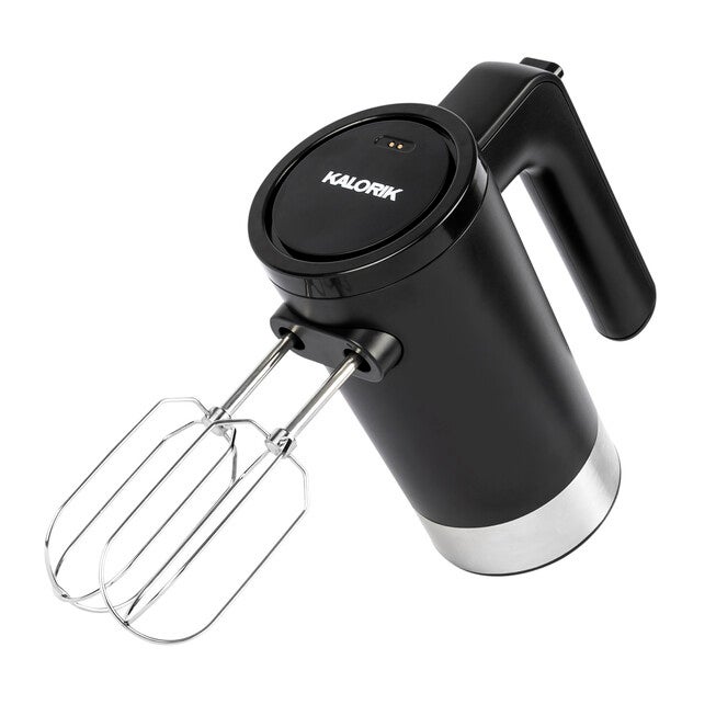 Kalorik Cordless Rechargeable Hand Mixer, Black, BLACK, hi-res image number null