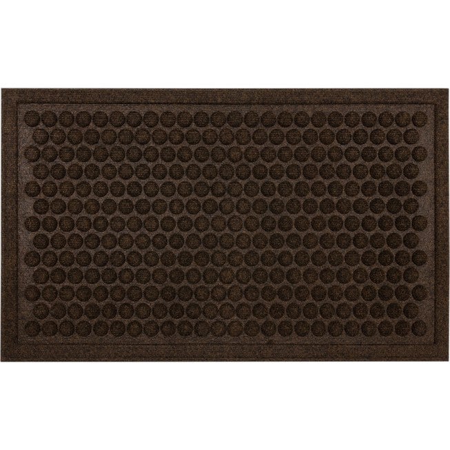 Dots Impressions Chocolate 1' 6 inches X 2' 6 inches, CHOCOLATE, hi-res image number 0