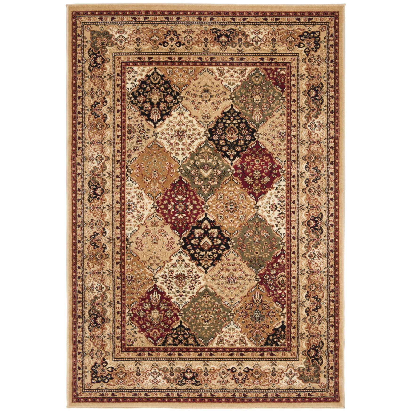 Lyndhurst 221 Multi / Beige 6' X 9' Medium Rectangle Rug, MULTI BEIGE, hi-res image number 0