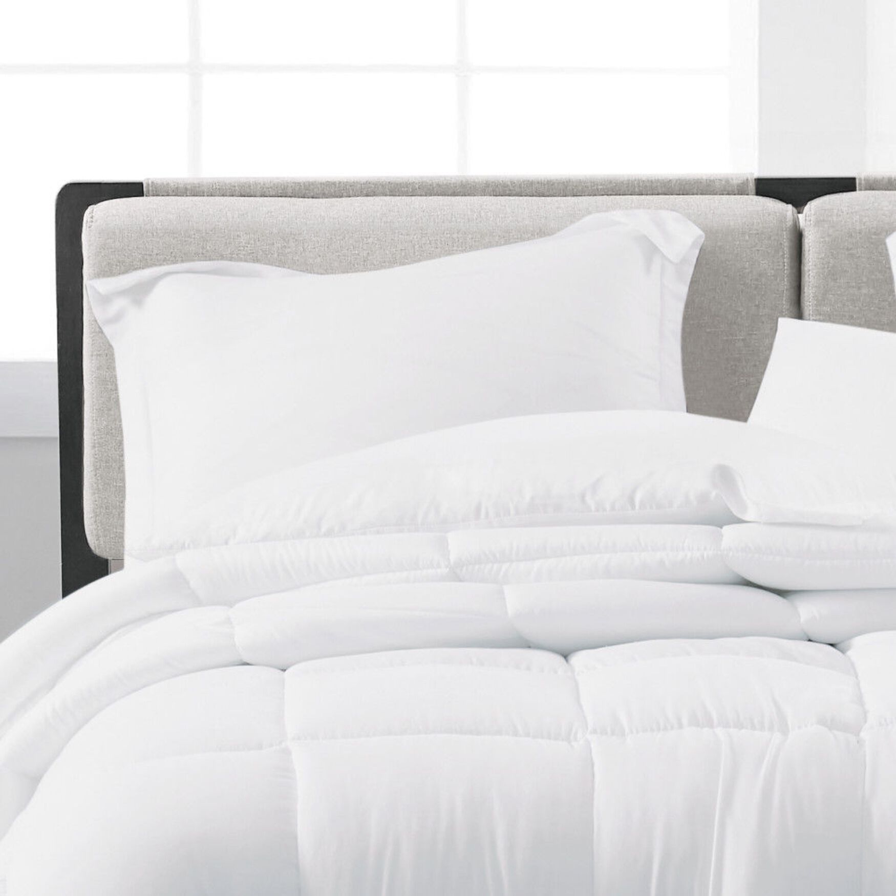 Heritage Solid Comforter Set, , alternate image number 2