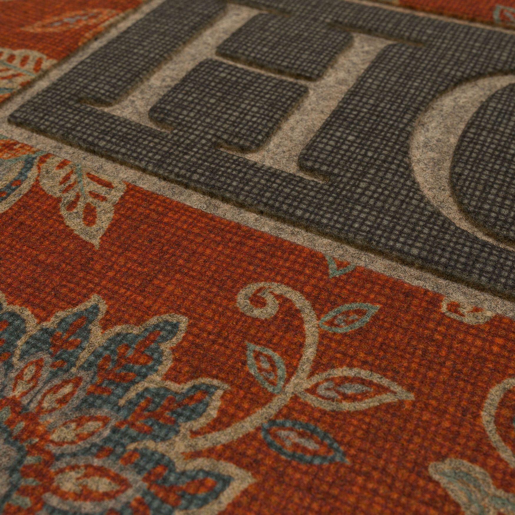 Cozy Jacobean Door Mat, , alternate image number 2