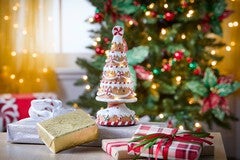 8½"H Pre-Lit Gingerbread Tree