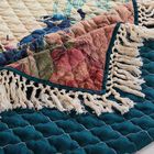 Eden Peacock Quilted Throw Blanket, , alternate image number 2