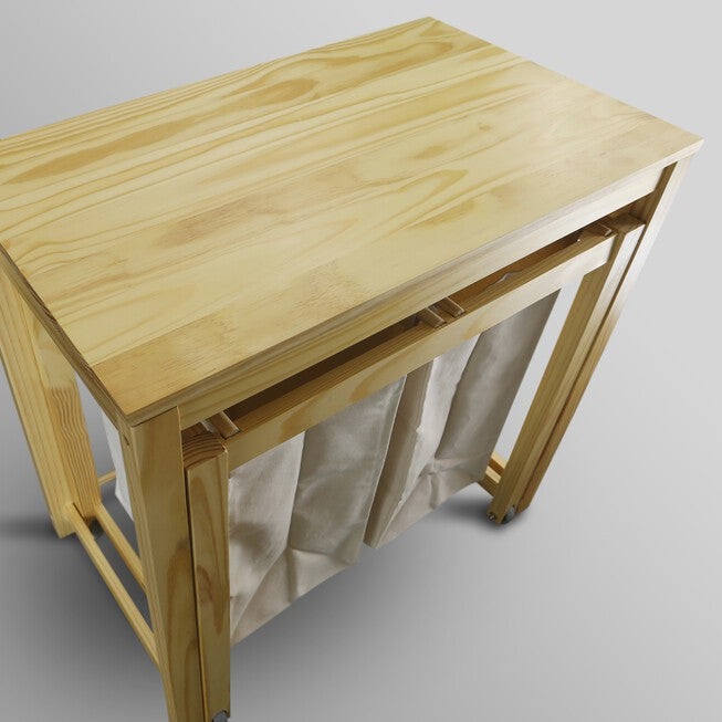 Eco Home Laundry Prep Hamper - Natural, , alternate image number 11