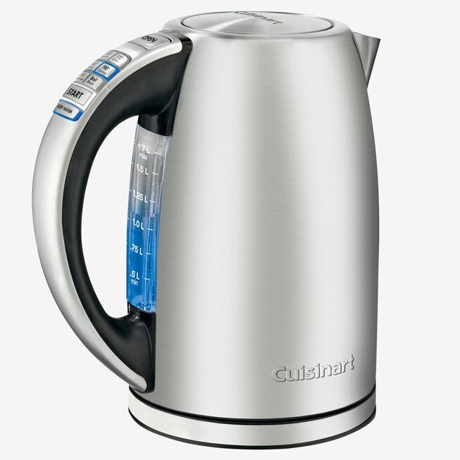 Cuisinart PerfectTemp Cordless Electric Kettle, STAINLESS STEEL, hi-res image number 0