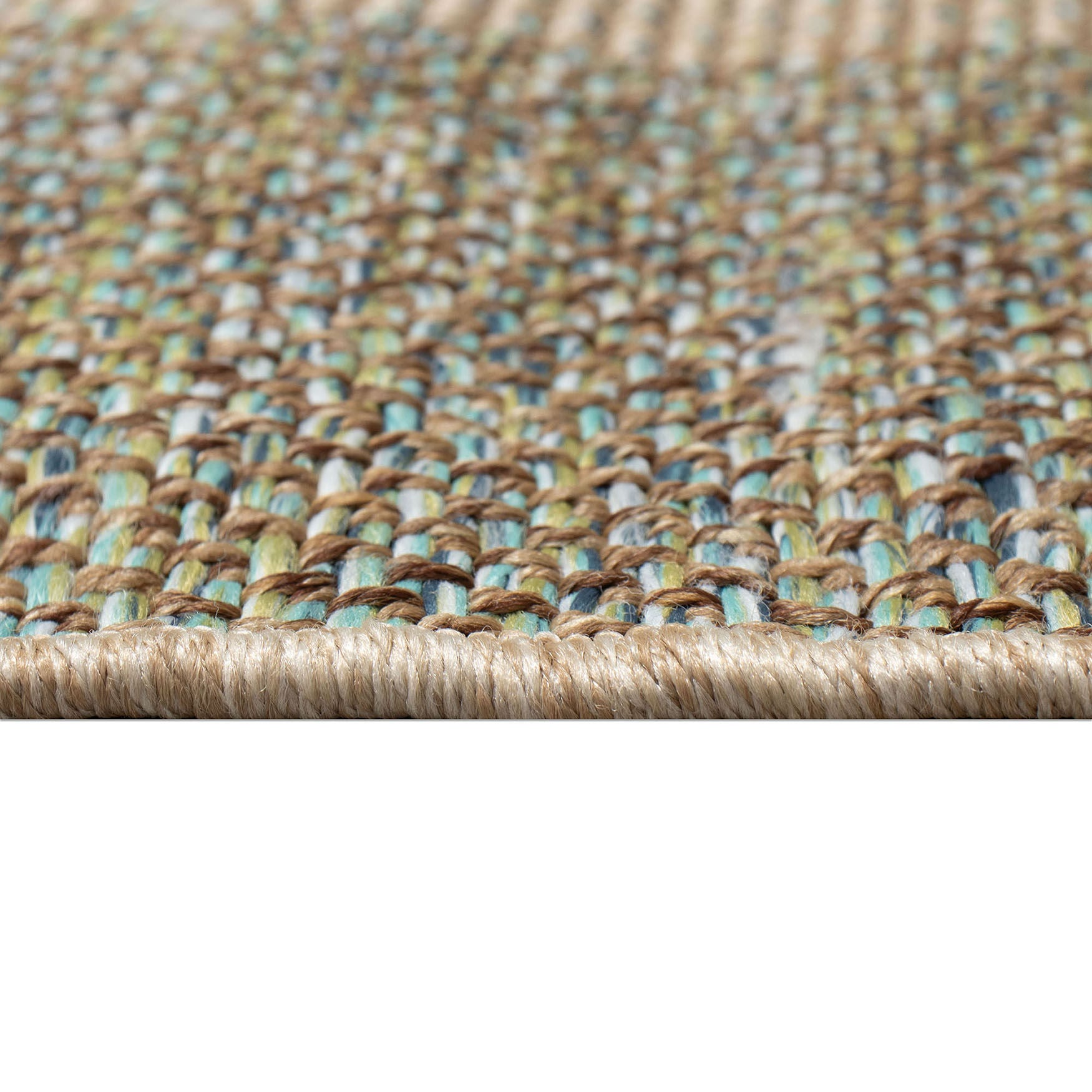 Roma Border Indoor/Outdoor Area Rug Cool, , alternate image number 2