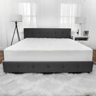 SensorPEDIC Luxury Top Loft Gel Fiber Mattress Pad, WHITE, hi-res image number null