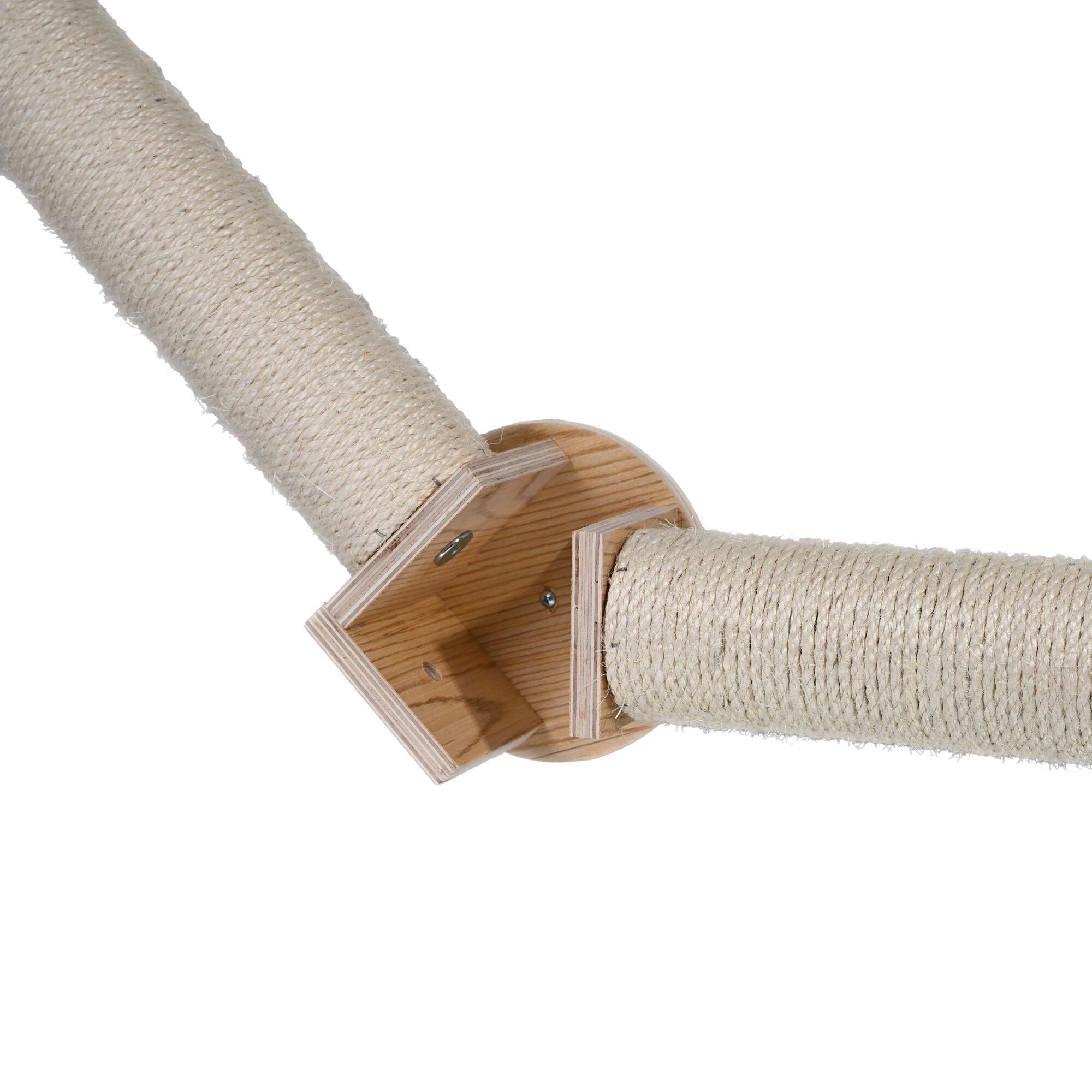 Armarkat Wall Series Wall Climbing Cat Post Bridge W2307, NATURAL BEIGE, alternate image number 4