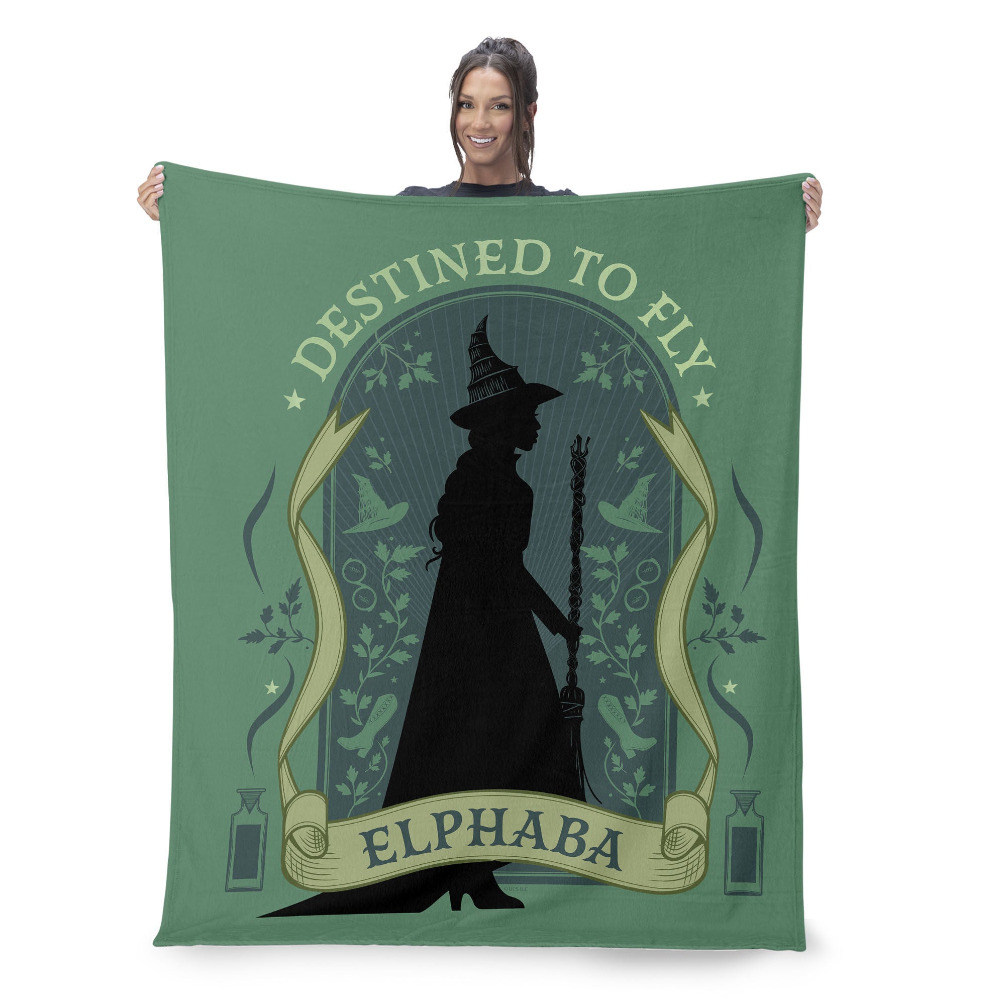 Wicked Destined to Fly Silk Touch Throw Blanket 60x80 inches, DESTINED, on-hover image number 1