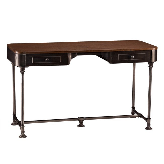 Edison Industrial 2-Drawer Desk, , on-hover image number null