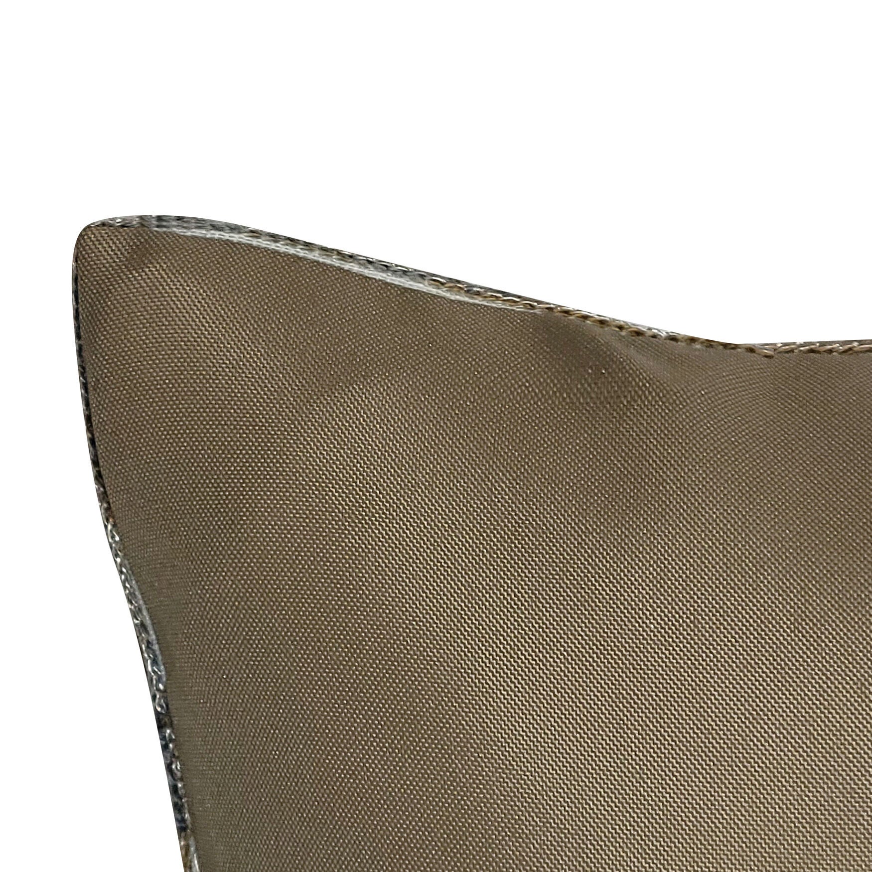 Indoor/Outdoor Ombre Bias Crewel Embroidered Stripe Decorative Throw Pillow 12X24, Aqua Multi, , alternate image number 7