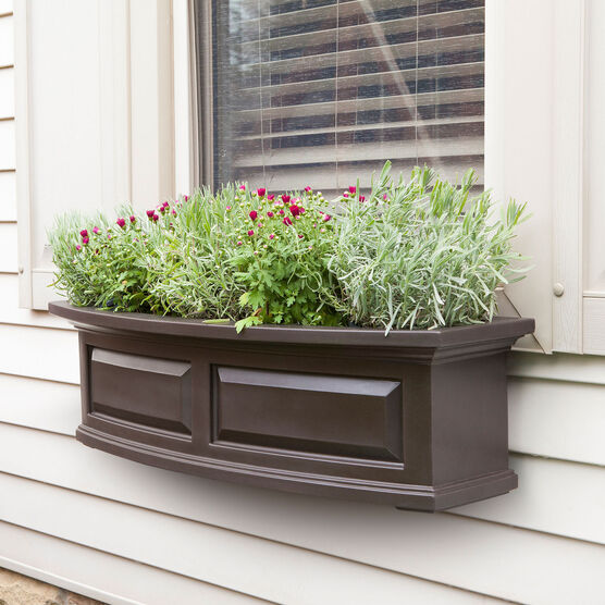 Nantucket 3FT Window Box, EXPRESSO, hi-res image number null