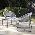 Rondly Outdoor Rope Chairs – 2pc Set, GRAY, hi-res image number null