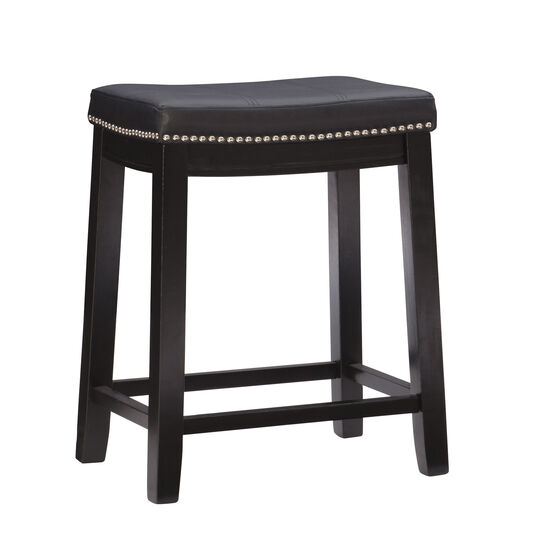 Crowell BLACK COUNTER STOOL, BLACK, hi-res image number null