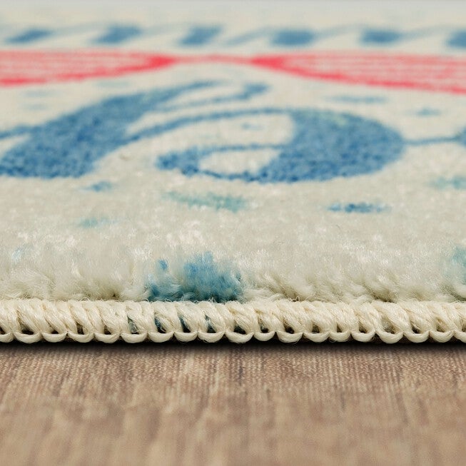 Summer Vibes Blue Kitchen Rug, , alternate image number 4