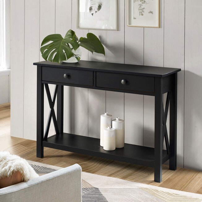 Dawes Console Table, BLACK, hi-res image number 0
