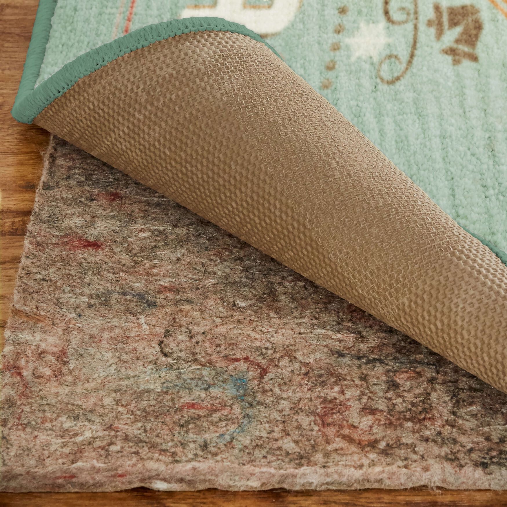 Merry Little Christmas Multi Kitchen Rug, , alternate image number 2