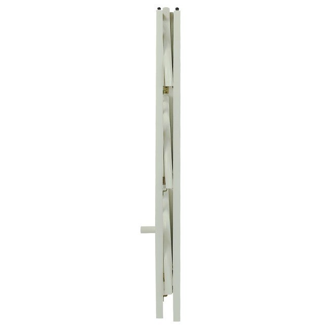 4-Shelf Corner Folding Bookcase-White, , alternate image number null