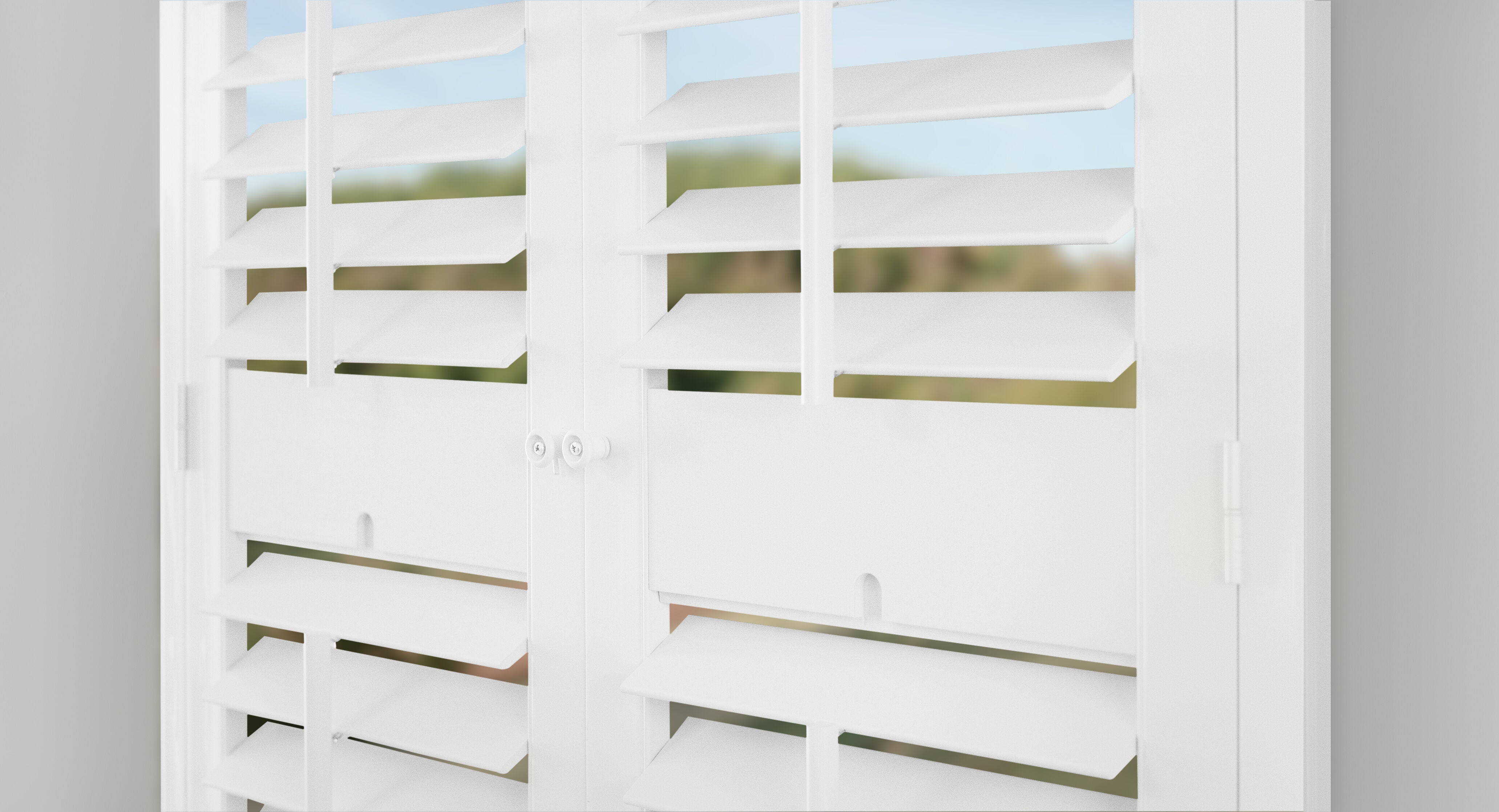Plantation Interior Faux Wood Shutters White, WHITE, alternate image number 5